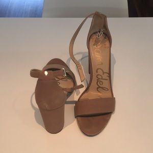 Sam Edelman Shoes - Sam Edelman Nude Block Healed Sandals Sam Edelman Shoes - Sam Edelman Nude Block Healed Sandals